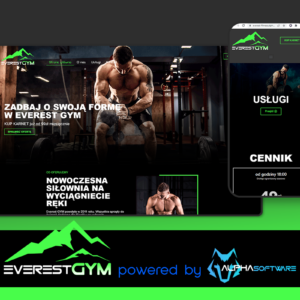 Szablon Everest GYM dla sportu; trenerów personalnych i siłowni
